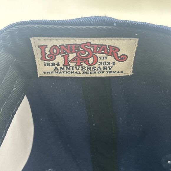 Lone Star Cap 140 th Annivesary Beer Hats Adjustable Snapback Trucker Hat - Picture 7 of 8